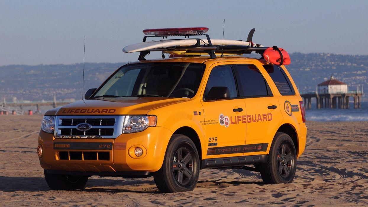 Ford Escape Hybrid Lifeguard Vehicles wallpaperx1080