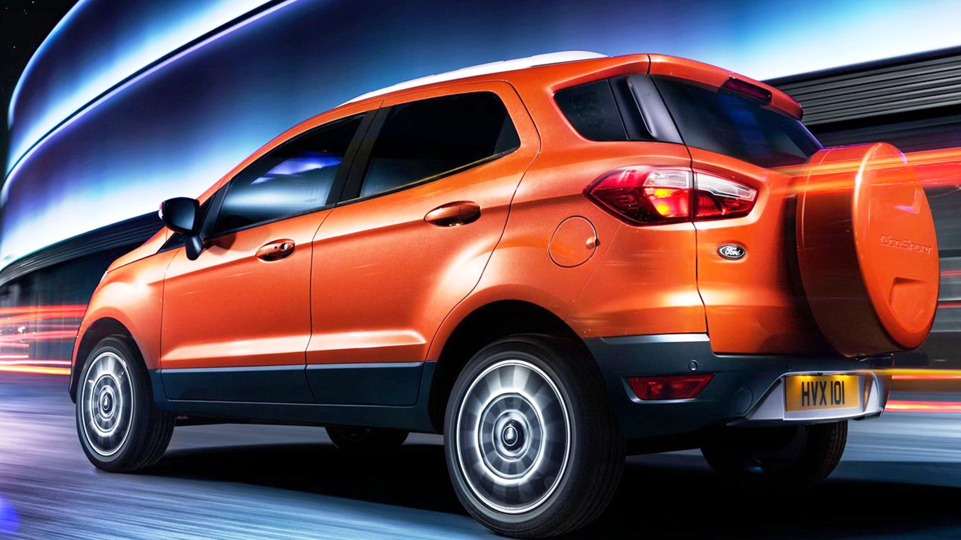 Orange Ford Ecosport Wallpaper HD. Car Picture Website