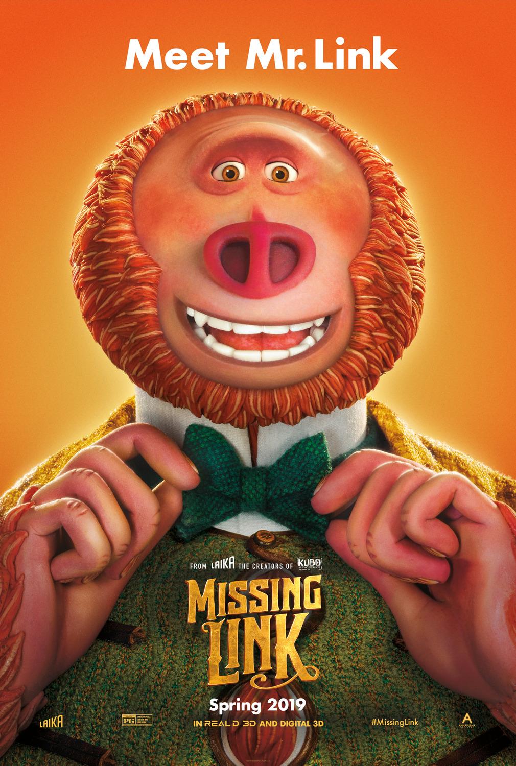 Missing Link Movie Poster ( of 4)