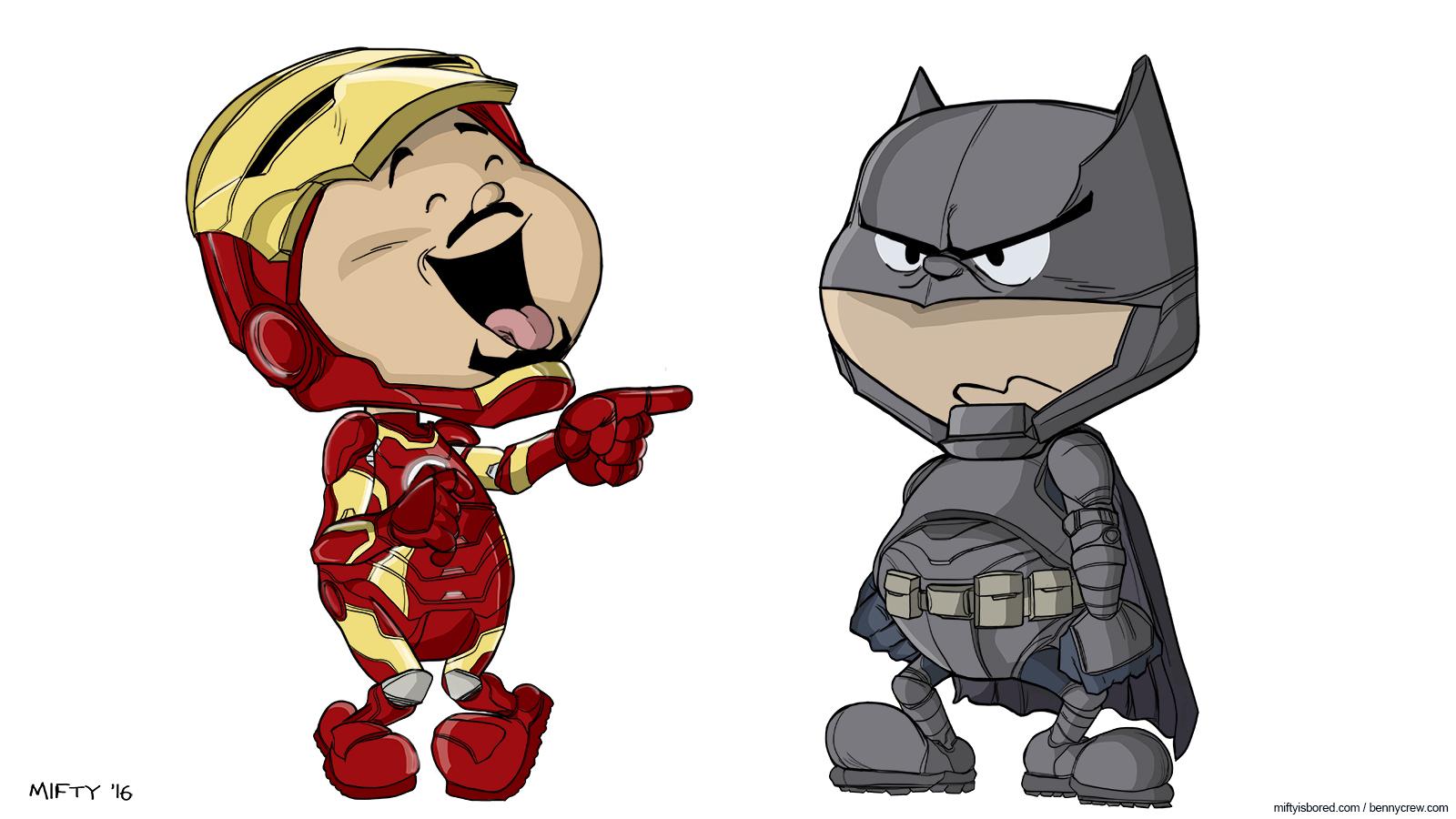 Batman vs Iron Man: Who wore the armor better? is Bored