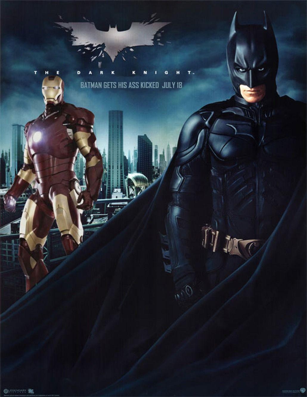 Iron Man Vs. Batman Movie Poster