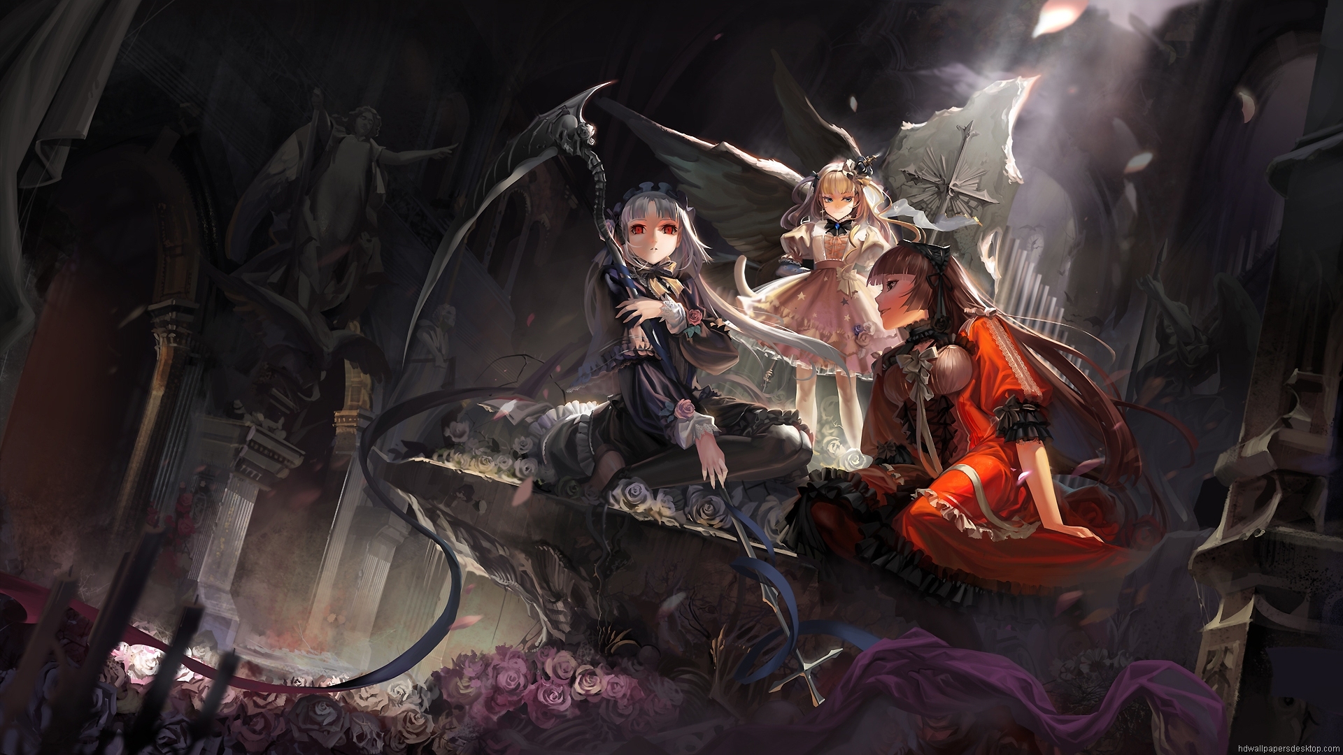 Anime Girl Badass Wallpapers Wallpaper Cave 