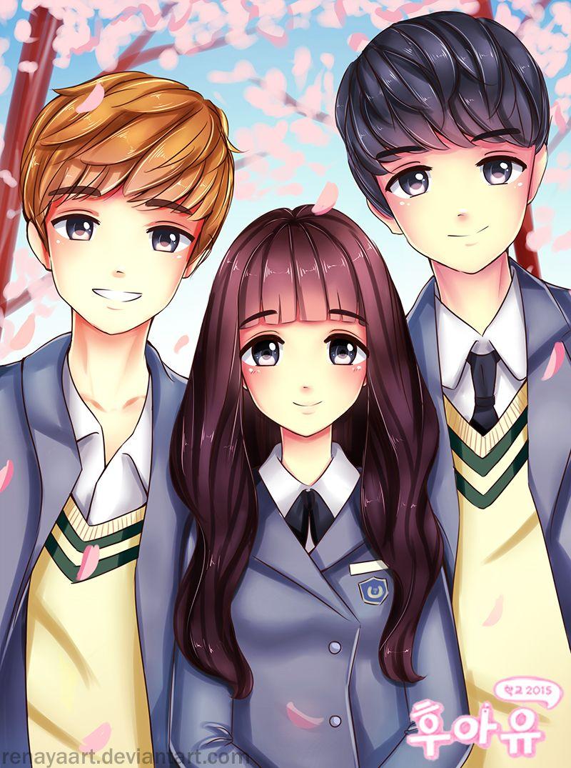 artsykaren: “Who Are You: School 2015″ FanartDrawn on Paint Tool SAI
