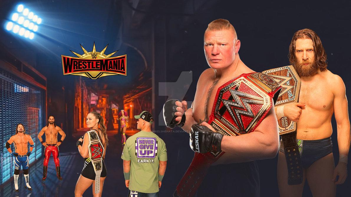 WWE WrestleMania 35 New Wallpaper