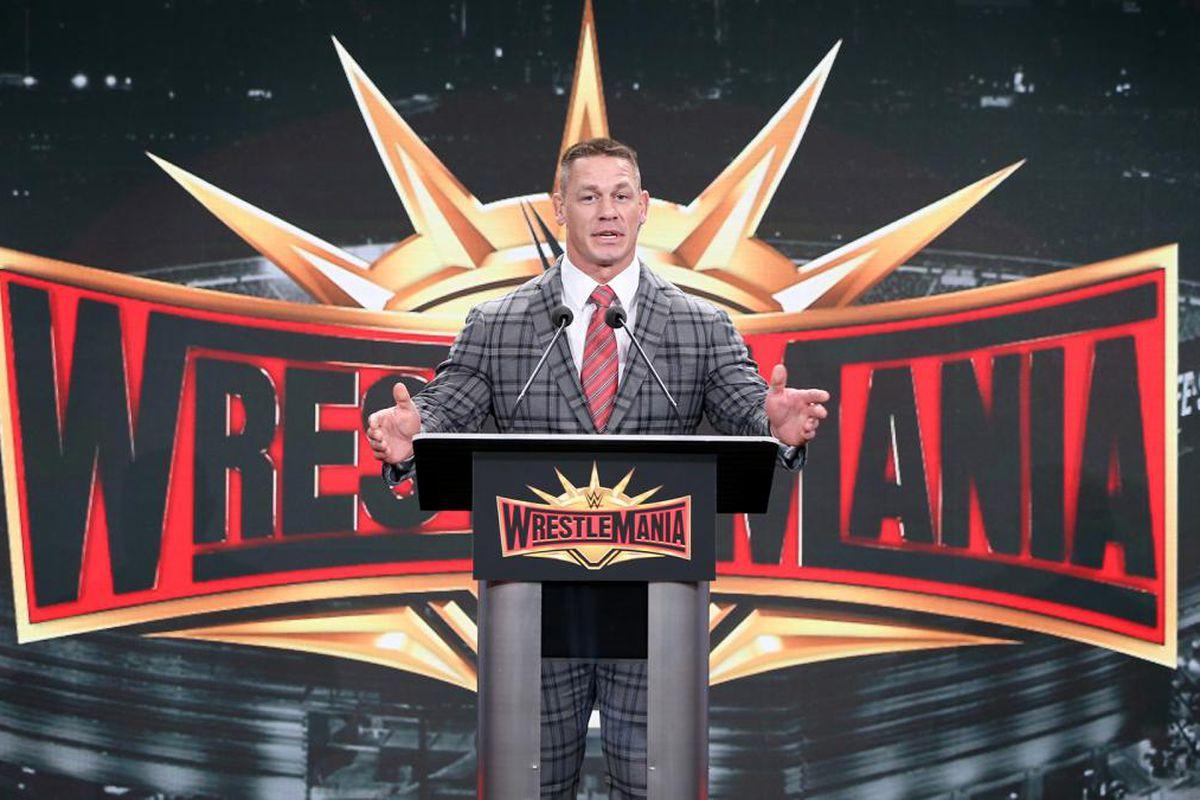 The WWE unveils the official logo for WrestleMania 35