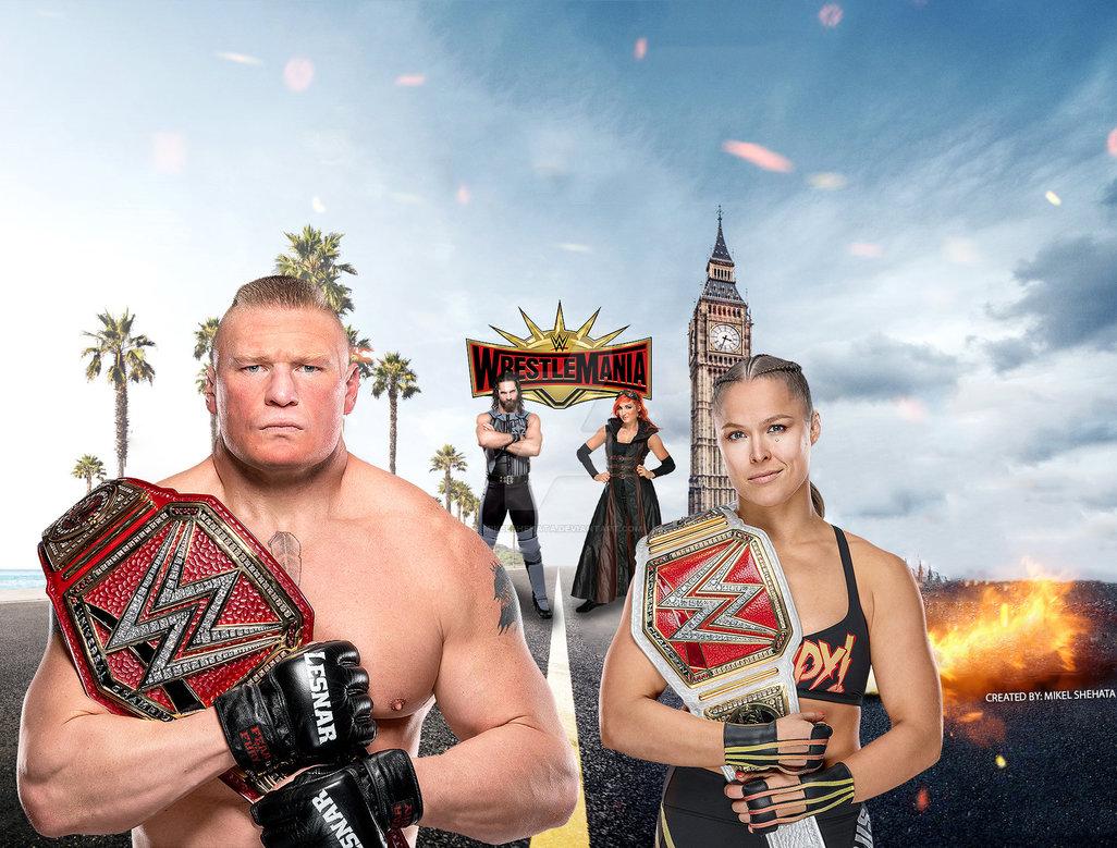 WWE WrestleMania 35 Wallpaper
