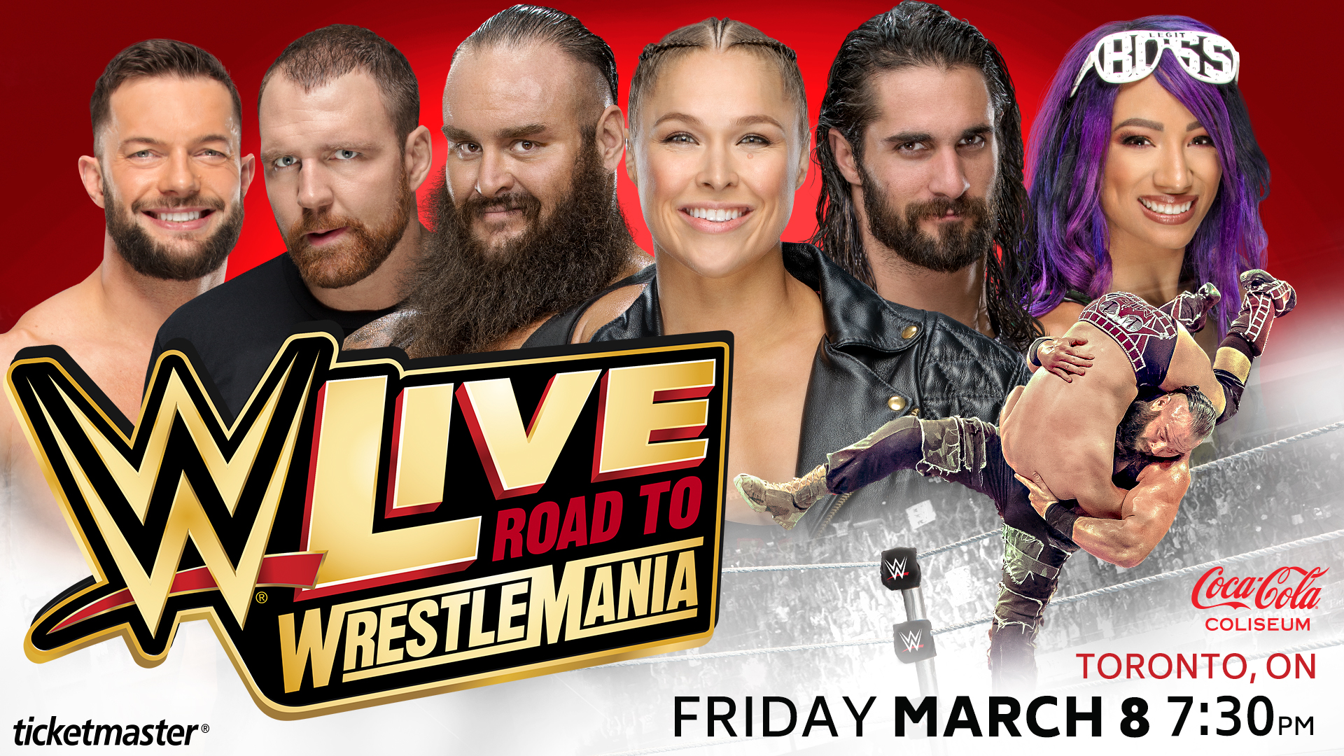 Win a Pair of Tickets to WWE Live: Road to WrestleMania!