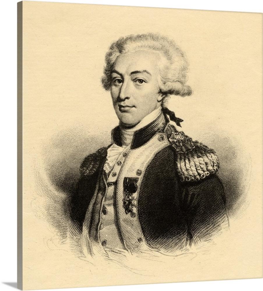 Marie Joseph Paul Yves Roch Gilbert Du Motier (1757 1834) Marquis De