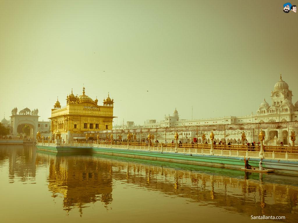 Free Download The Golden Temple HD Wallpaper 1024x768 (125.32 KB)