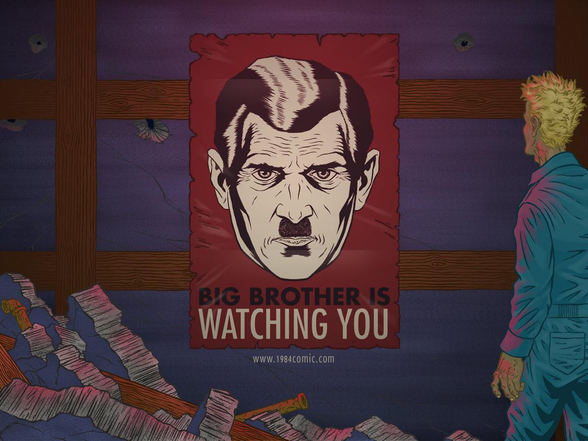 Big Brother Is Watching You Wallpaperx864