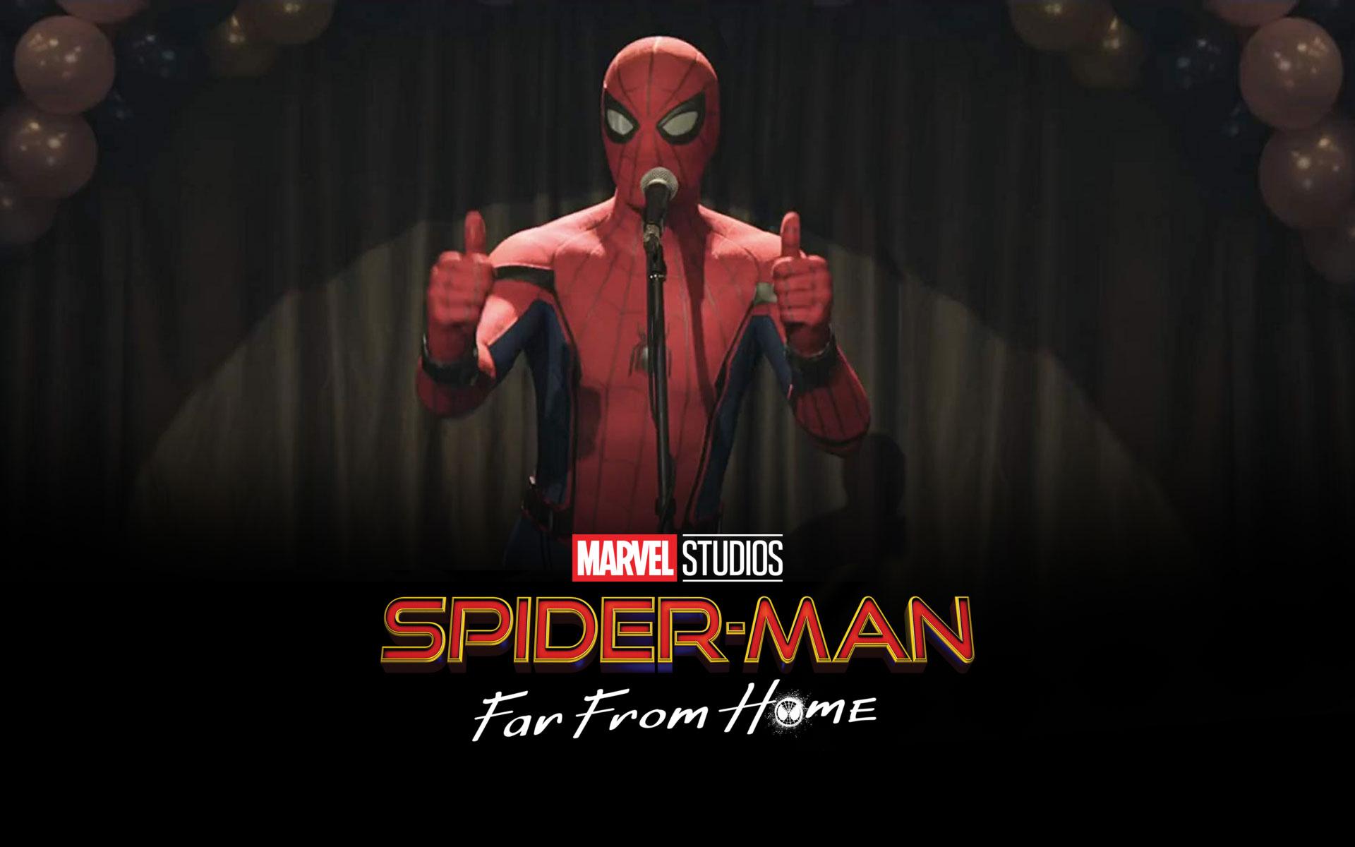 spider man pc wallpaper far from home
