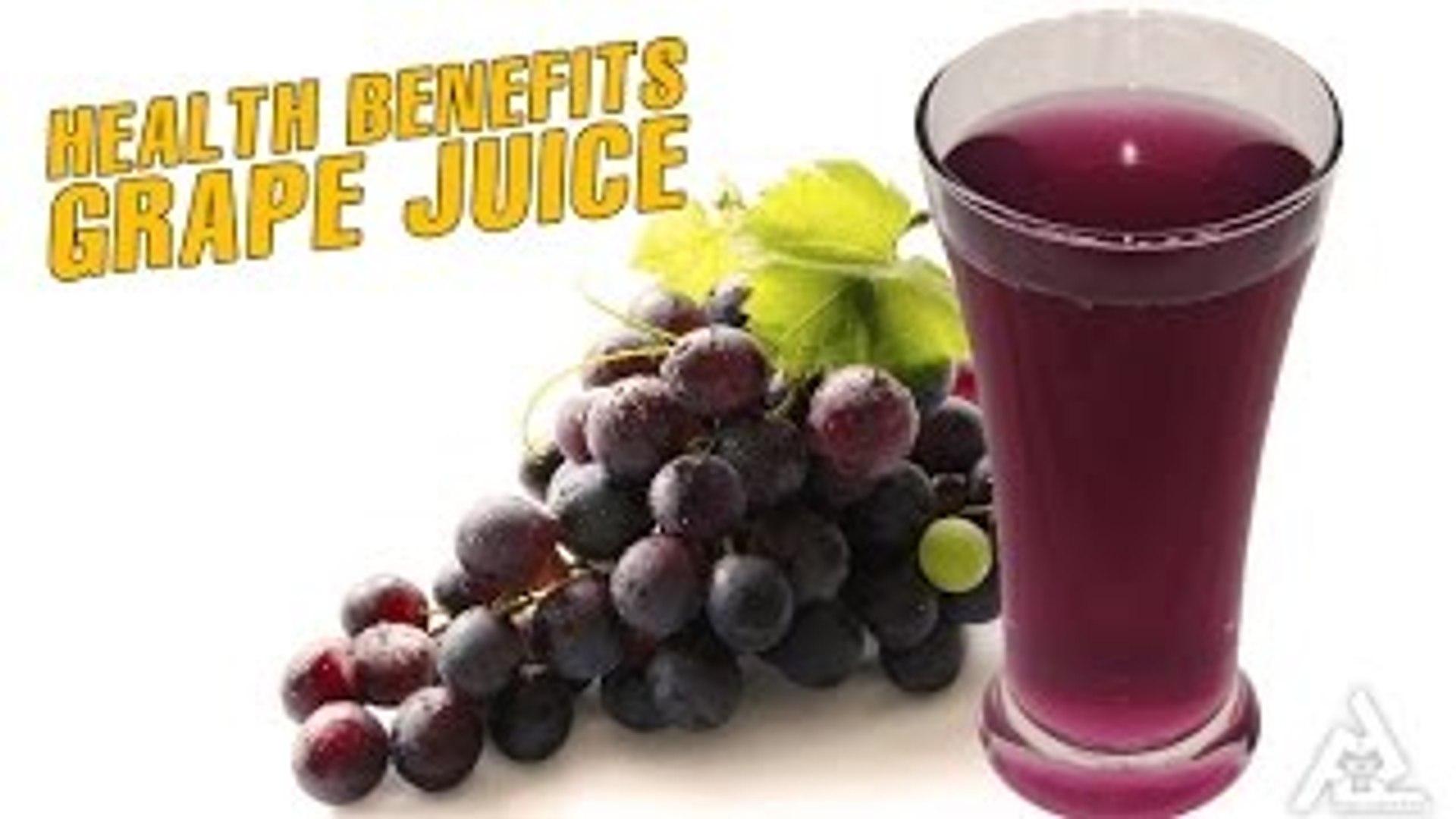 Grape Juice Health Benefits Educational Video