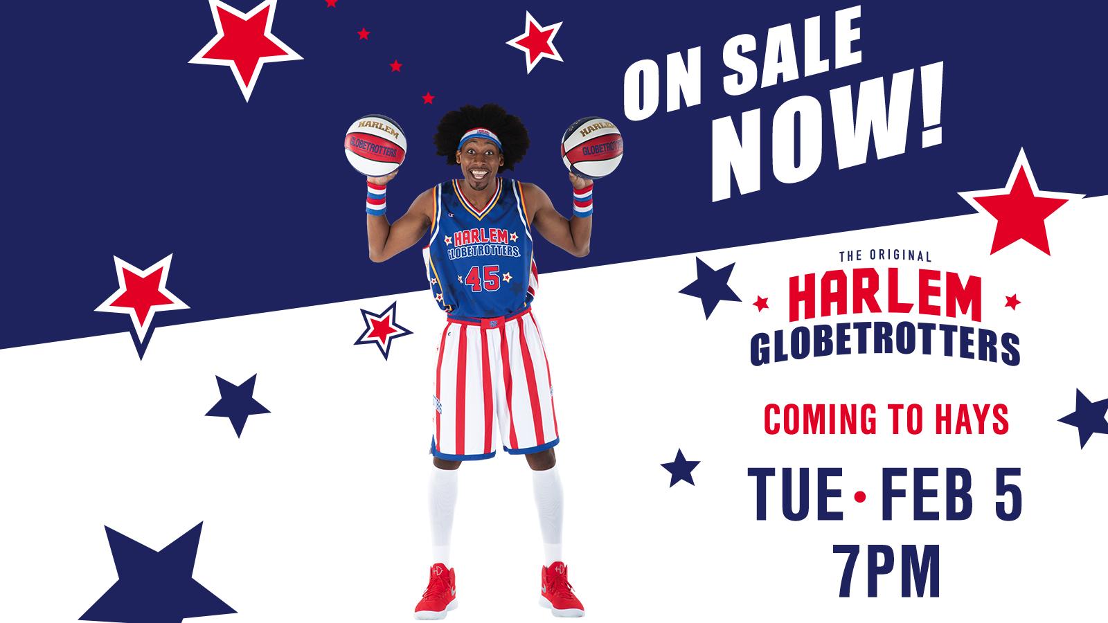 Globetrotters Announce World Tour Stop in Hays February 5