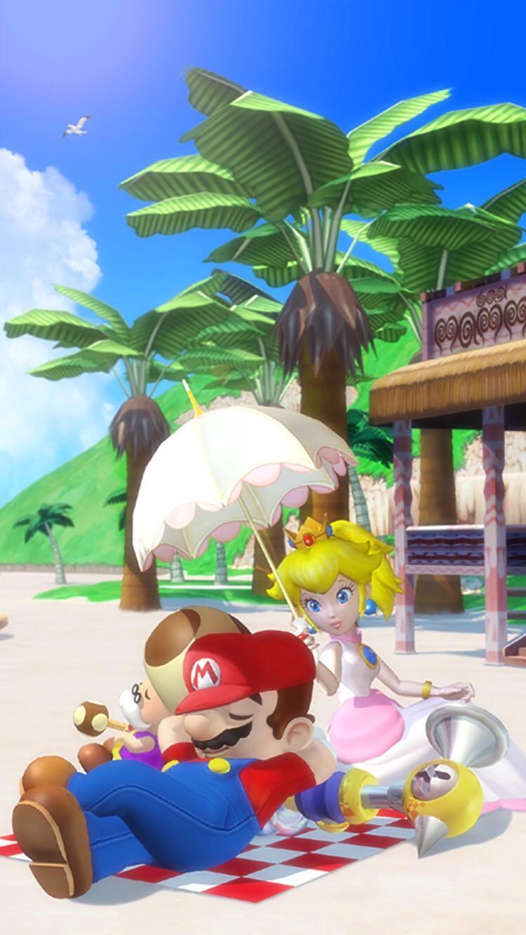 Super Mario Sunshine wallpaper I touched up if anyone wants it!