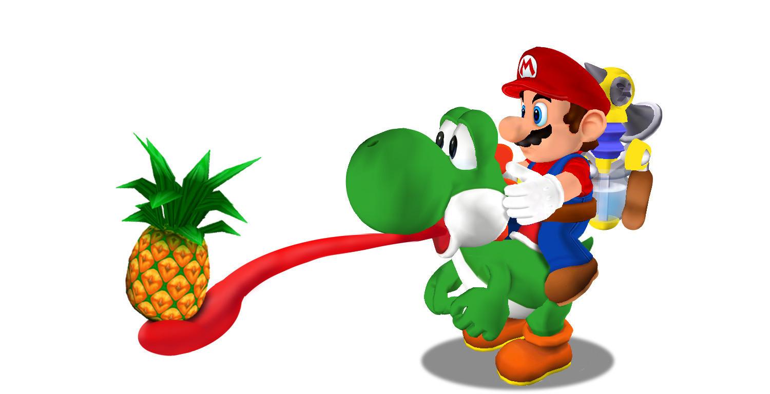 Super Mario Sunshine image Yoshi HD wallpaper and background photo
