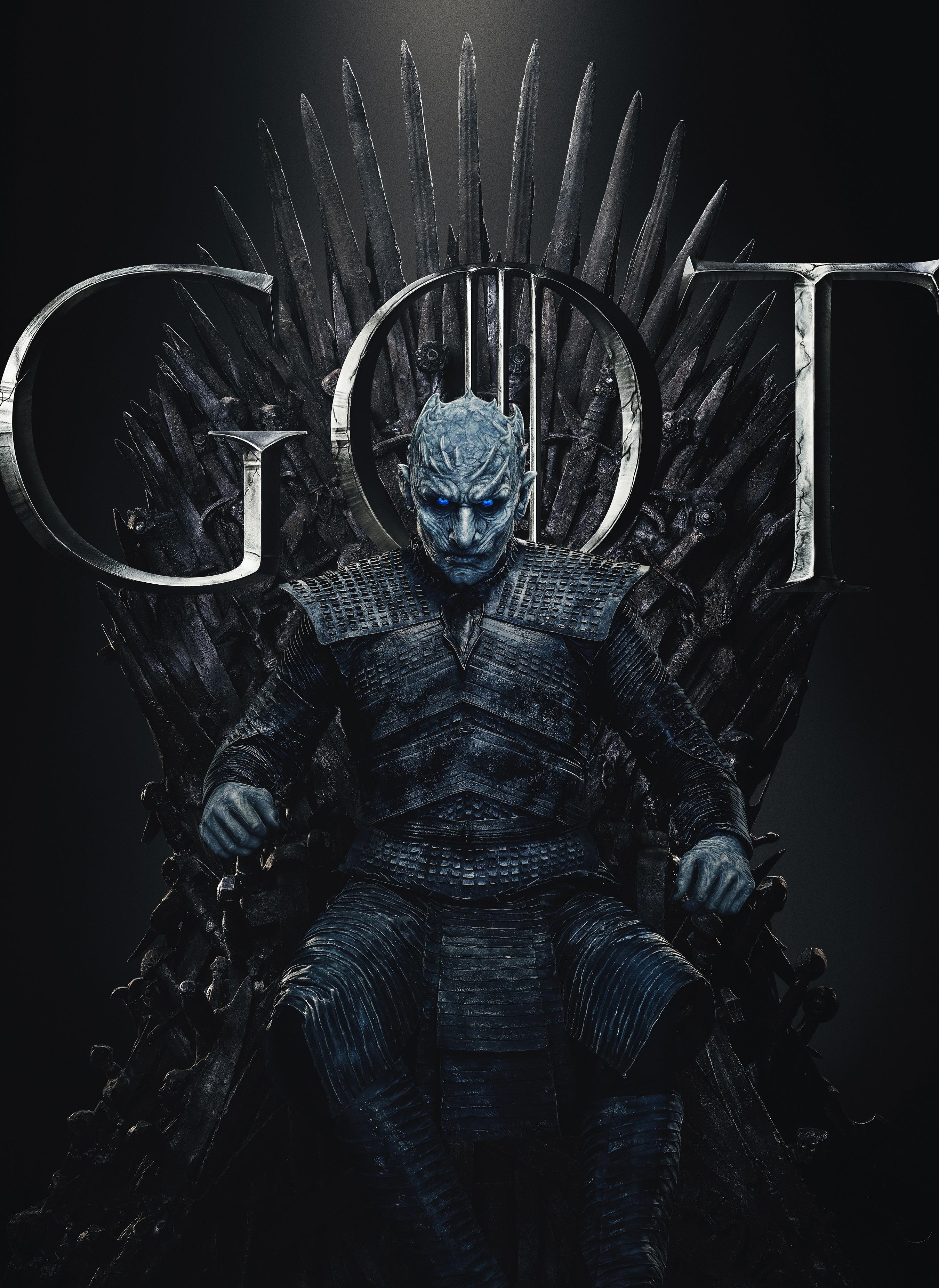 Wallpapers Night King, Game of Thrones, Season 8, Final season, 2019
