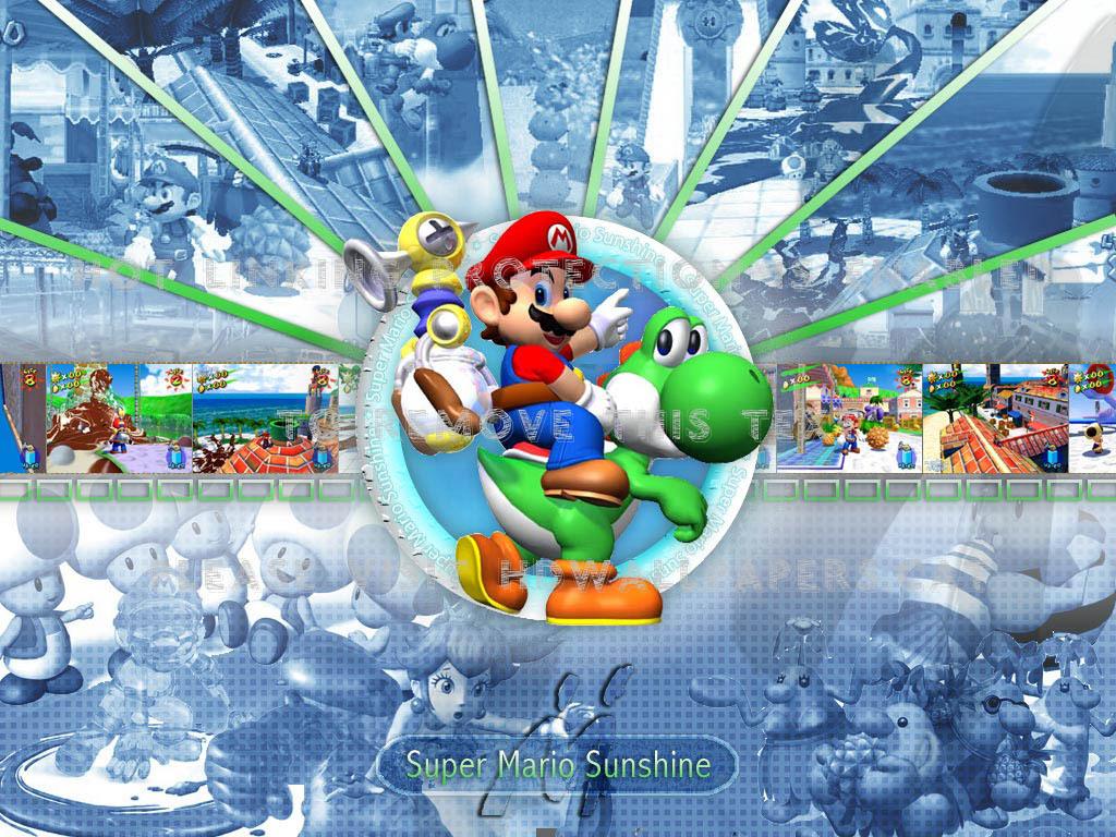 super mario sunshine fludd yoshi games