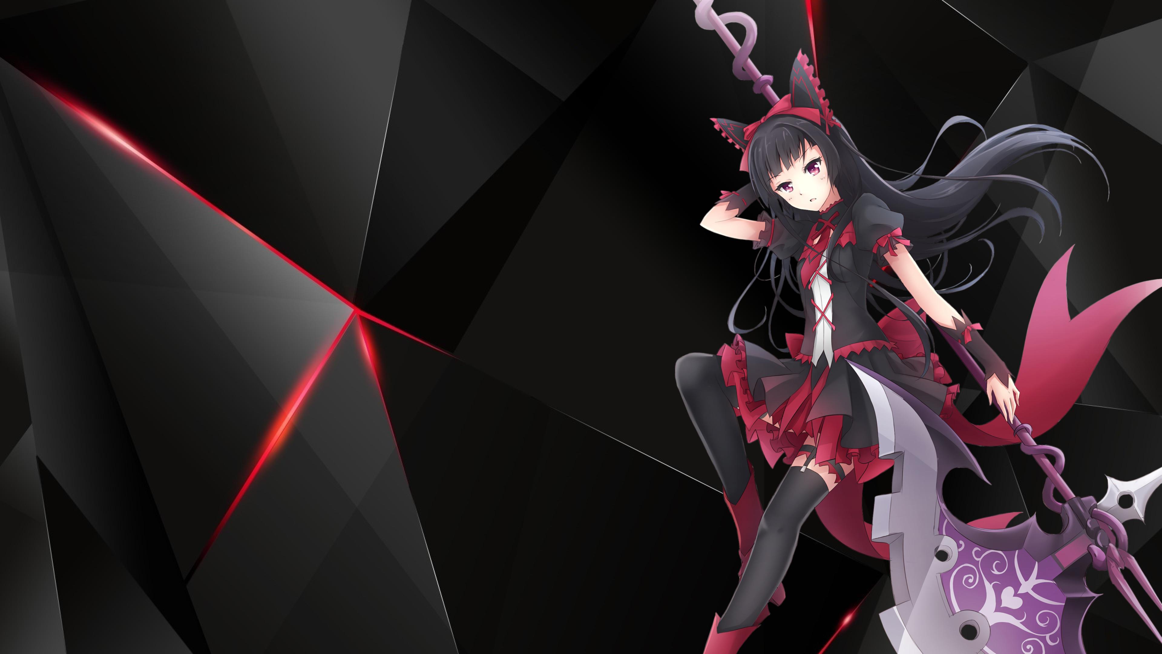 Gate: Jieitai Kanochi Nite Kaku Tatakaeri, Anime, Anime Girls, Rory Mercury  HD wallpaper