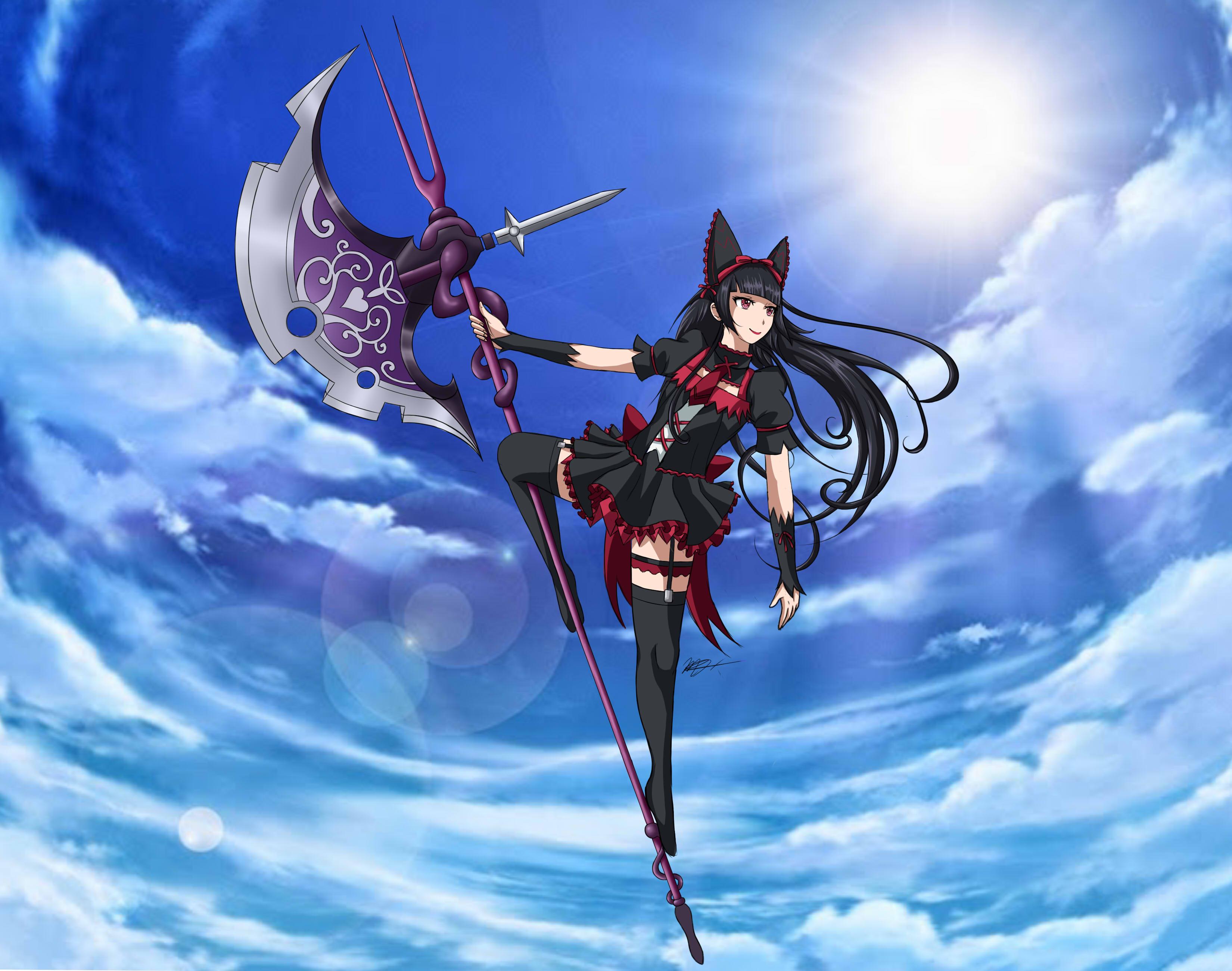 Gate: Jieitai Kanochi Nite Kaku Tatakaeri, Anime, Anime Girls, Rory Mercury  HD wallpaper