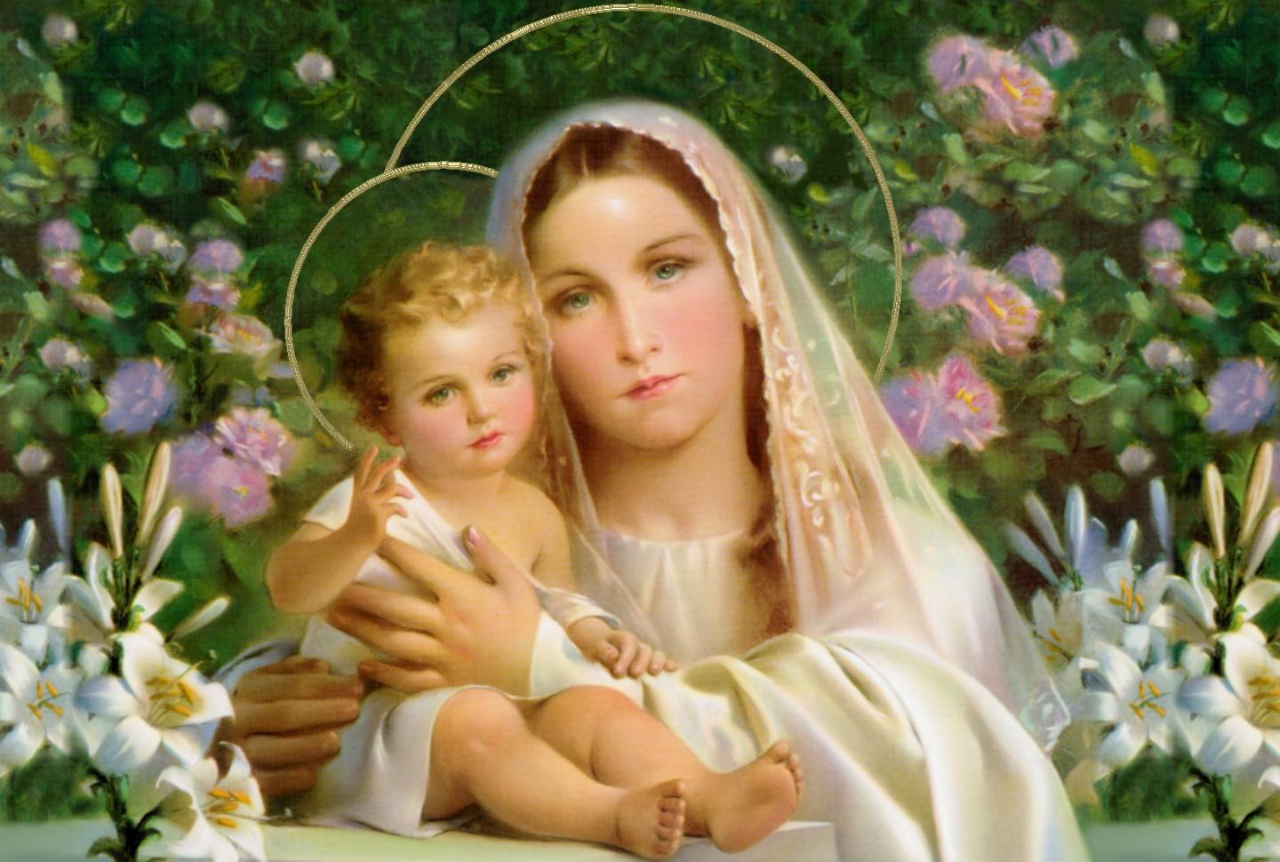 Virgin Mary Wallpaper. Blessed Virgin Mary