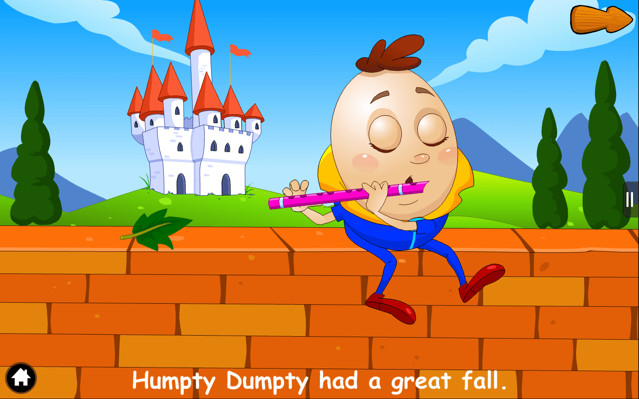 Online Course: Humpty dumpty sat on a wall for kids