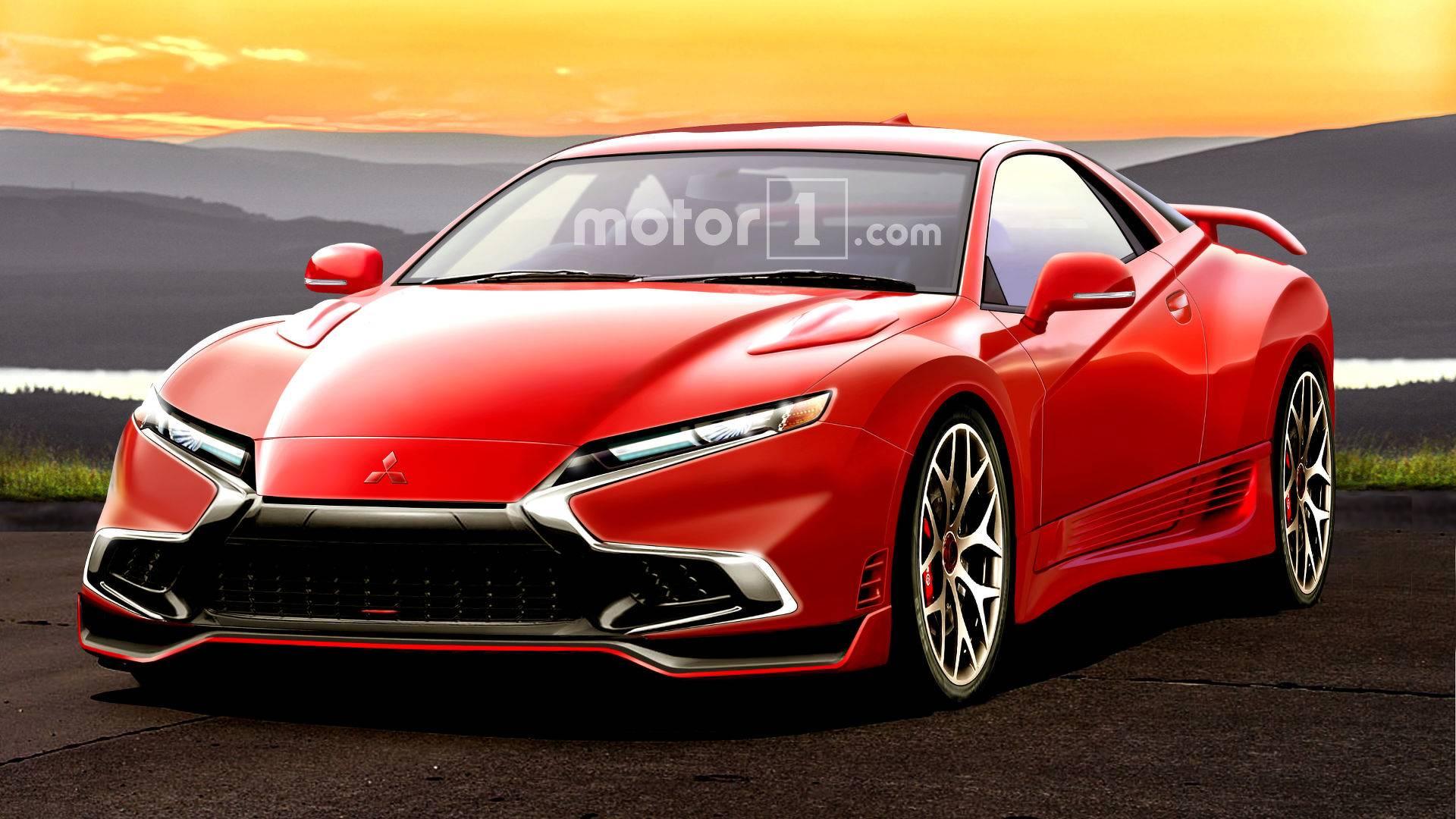 Mitsubishi 3000GT Rendered As If It Were Alive Today