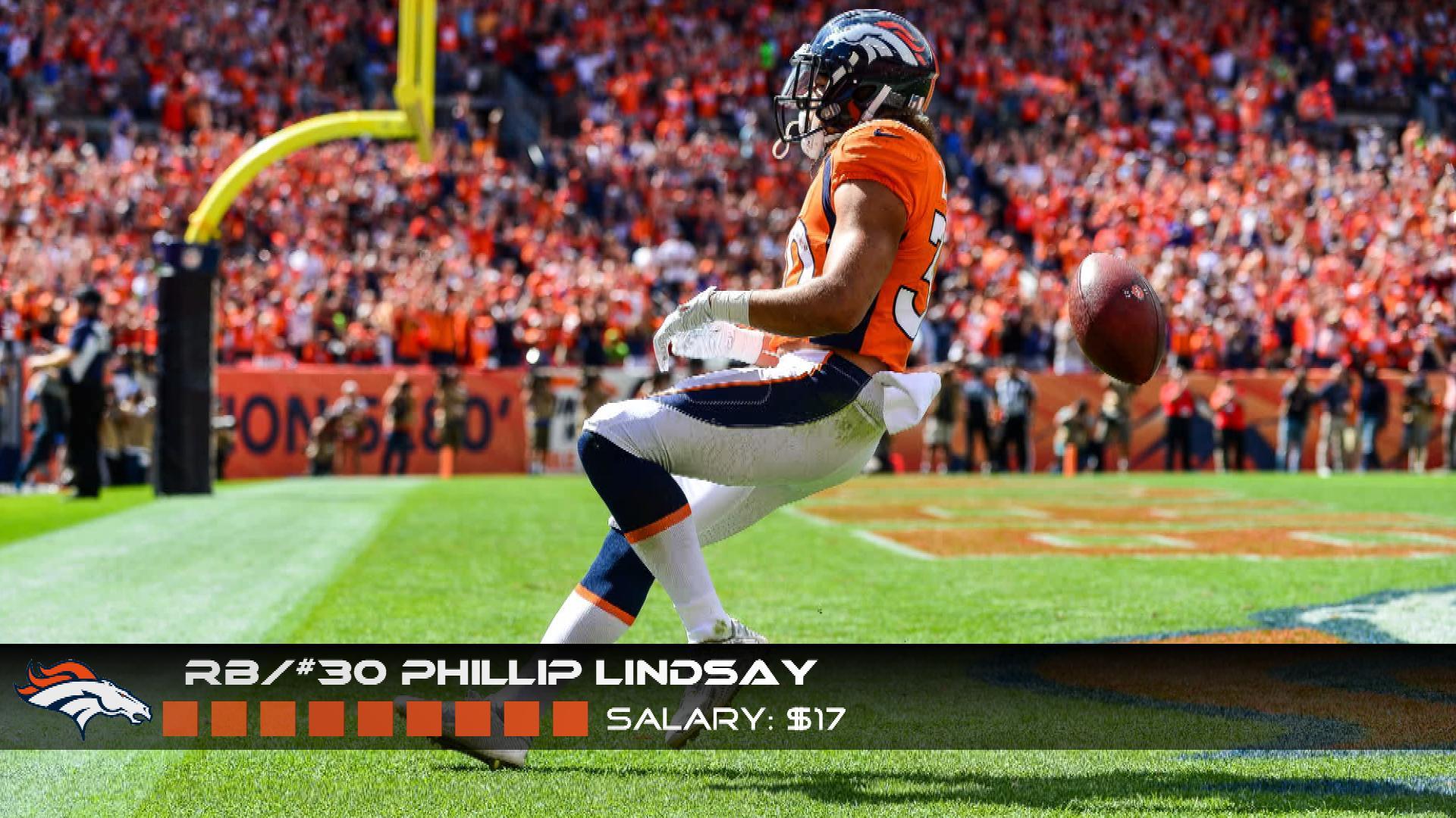 Broncos' Phillip Lindsay, Steelers' Antonio Brown are solid DFS