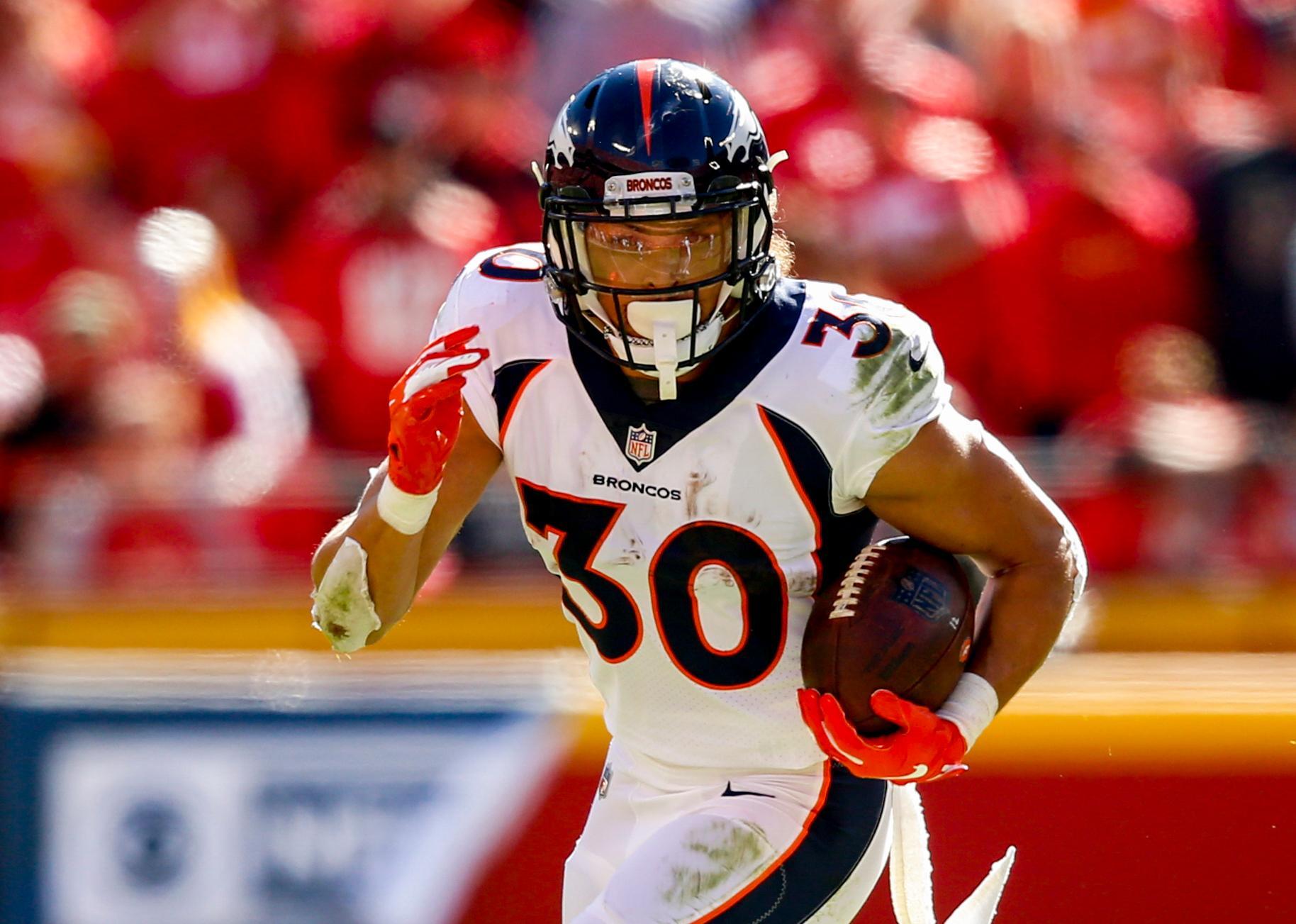 Denver Broncos: Phillip Lindsay on pace to set an NFL record