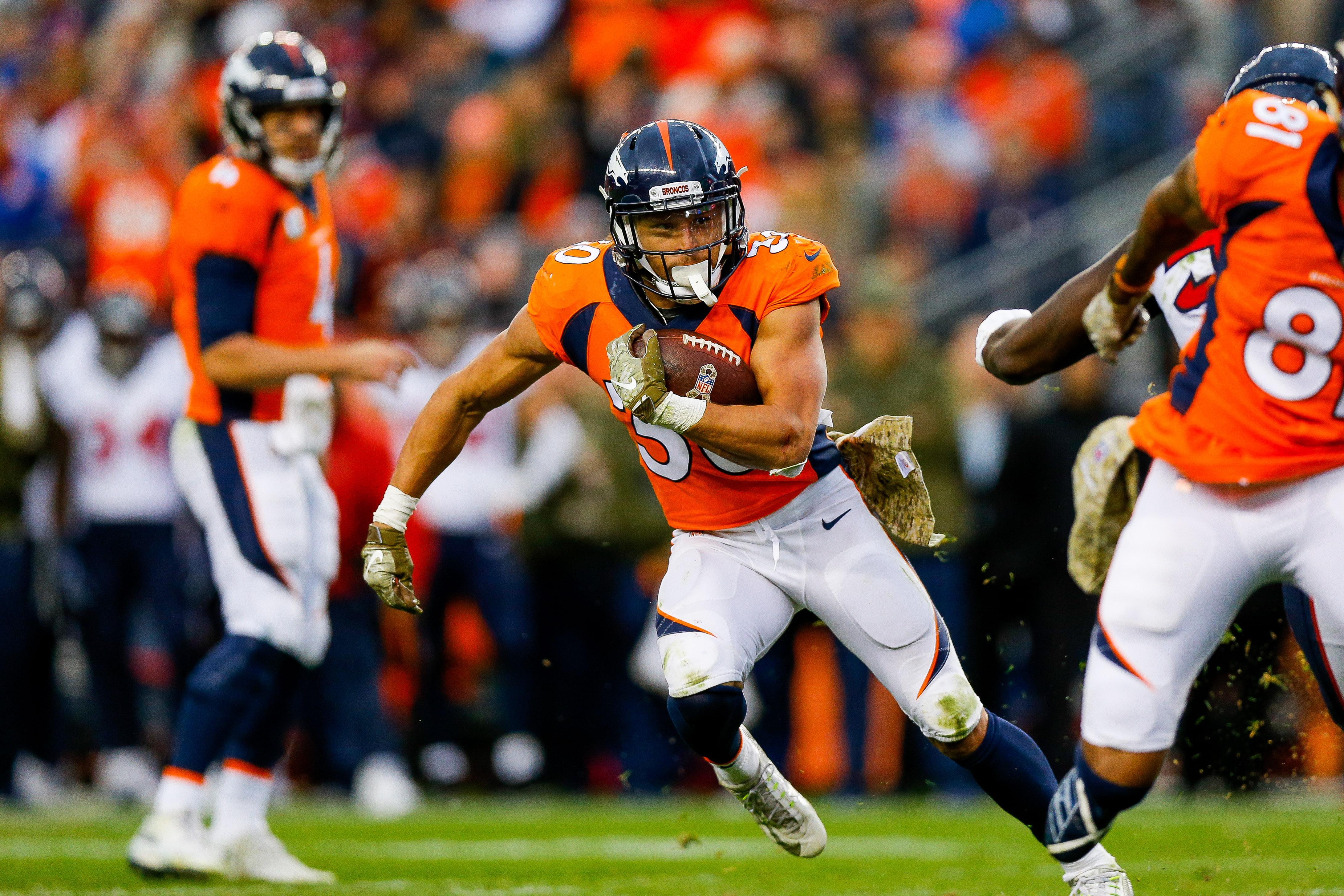 Denver Broncos: Phillip Lindsay ranks among NFL's rushing leaders