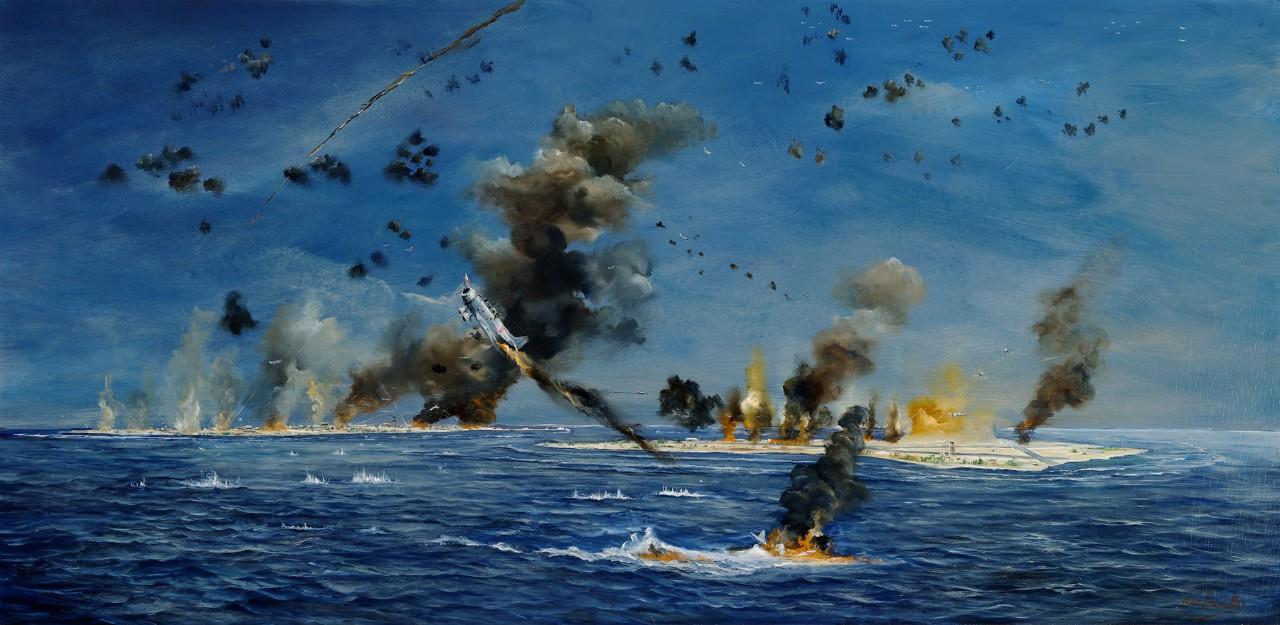 Действия на тихом океане. Битва за Мидуэй 1942. Битва у атолла Мидуэй. Битва за Атолл Мидуэй. Остров Мидуэй 1942.
