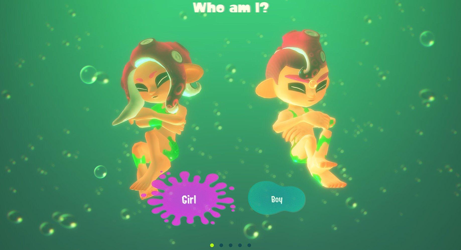 You Can Play As Either A Male Or A Female Octoling In Splatoon 2's