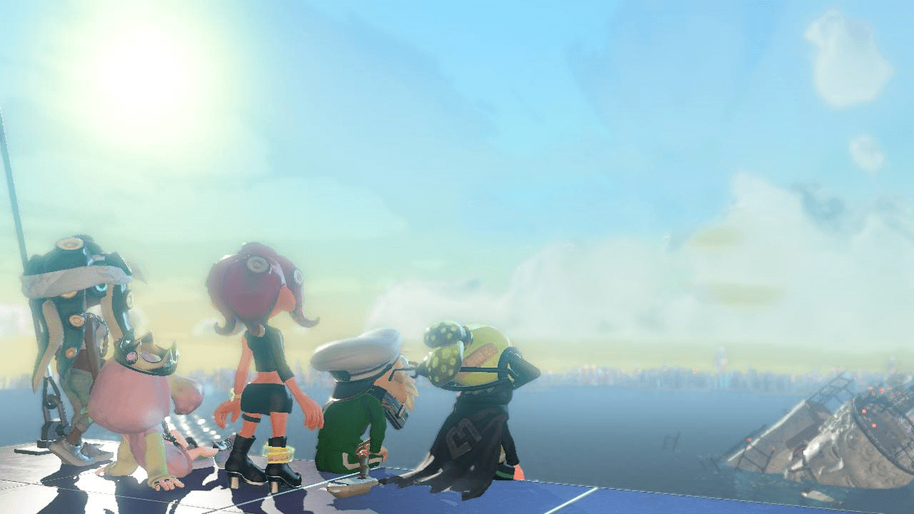 Spoilers I hastily edited together a wallpaper from the Octo