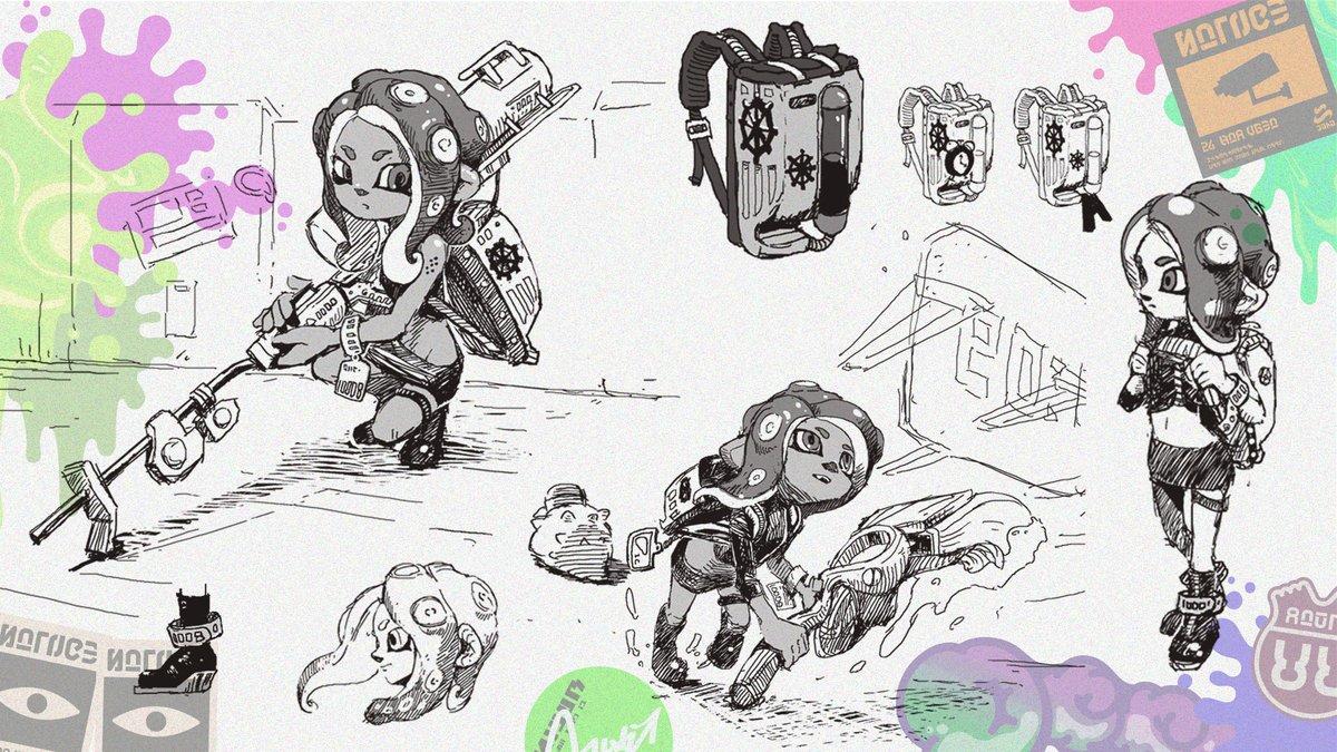 Splatoon 2: Octo Expansion receives two new pieces of concept art