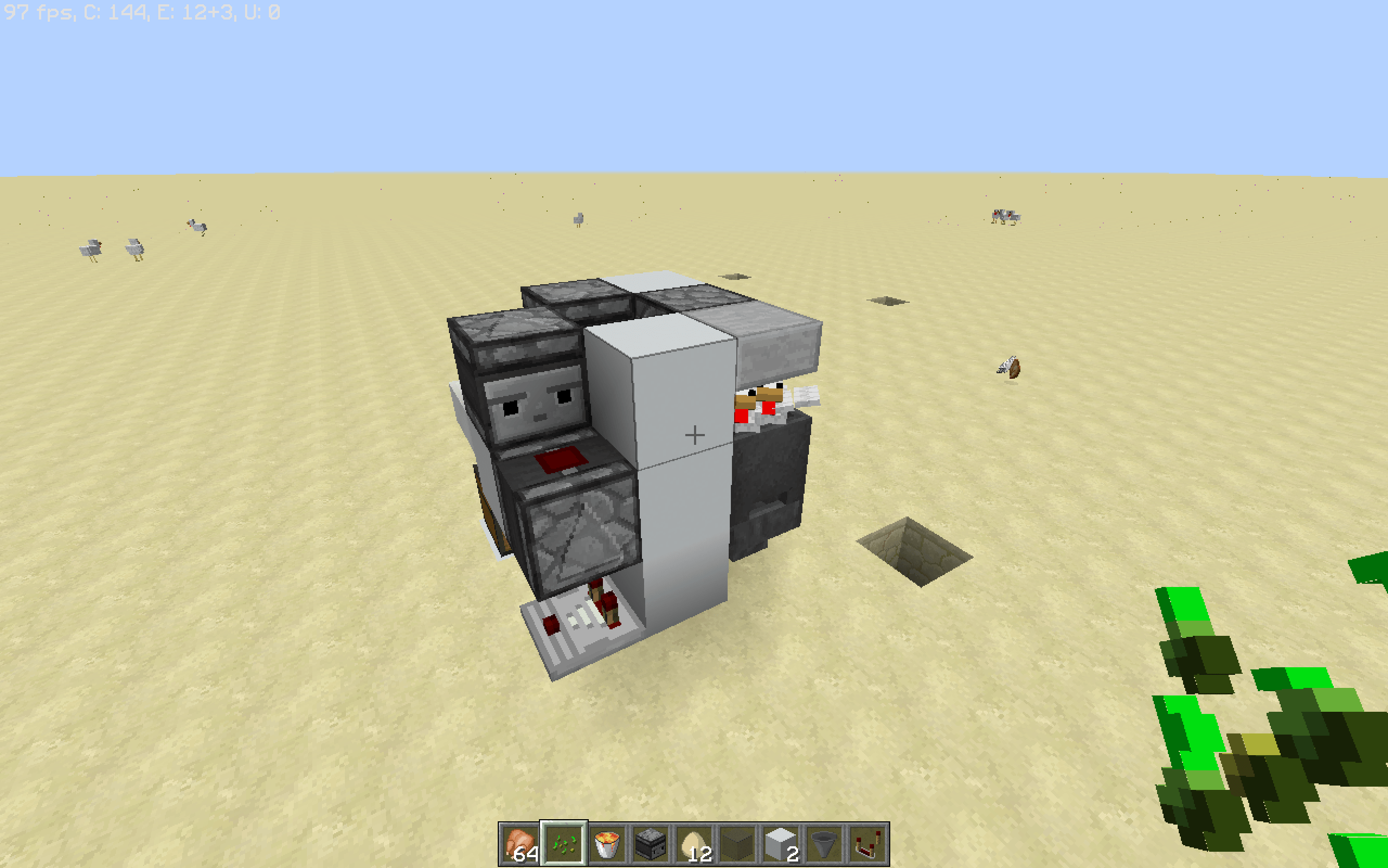 World's Smallest (I think) lossless auto cooking chicken farm. Let