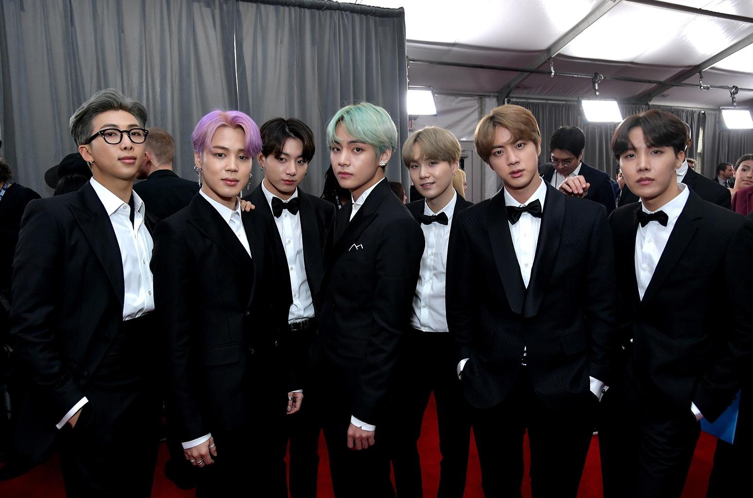 BTS At The 2019 Grammys Red Carpet: See The Photo