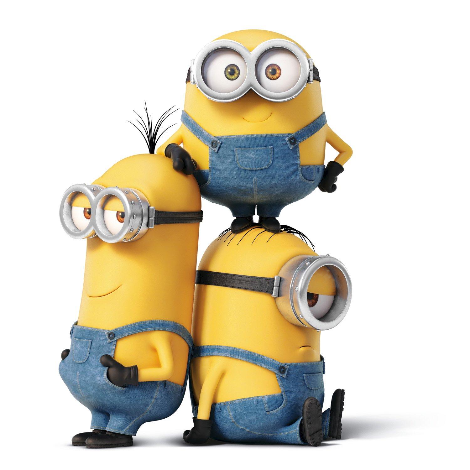 MAHALAXMI ART Minions Stuart Kevin Bob HD Background Print Poster