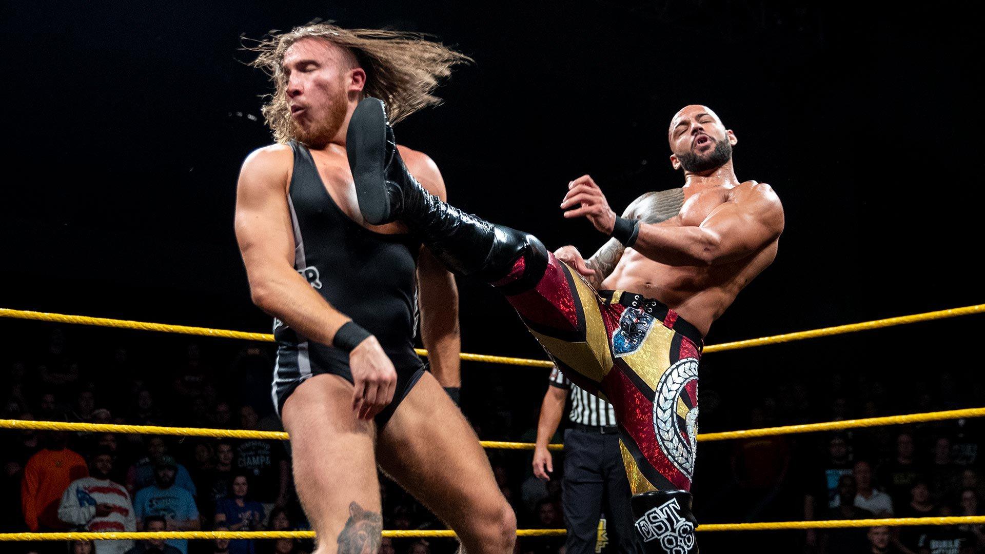 Ricochet vs. Pete Dunne vs. Champion Match: WWE NXT, Sept