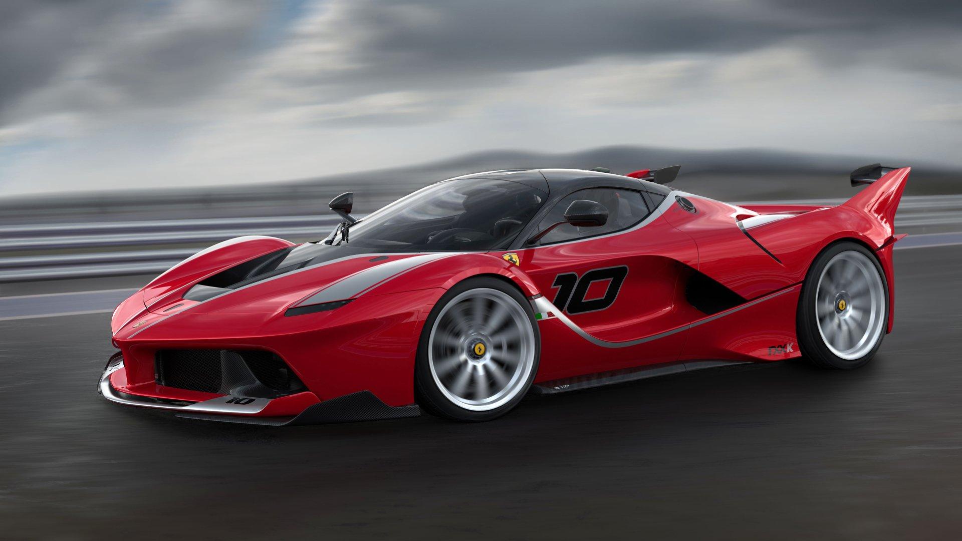 4K Ultra HD Ferrari FXX K Wallpaper