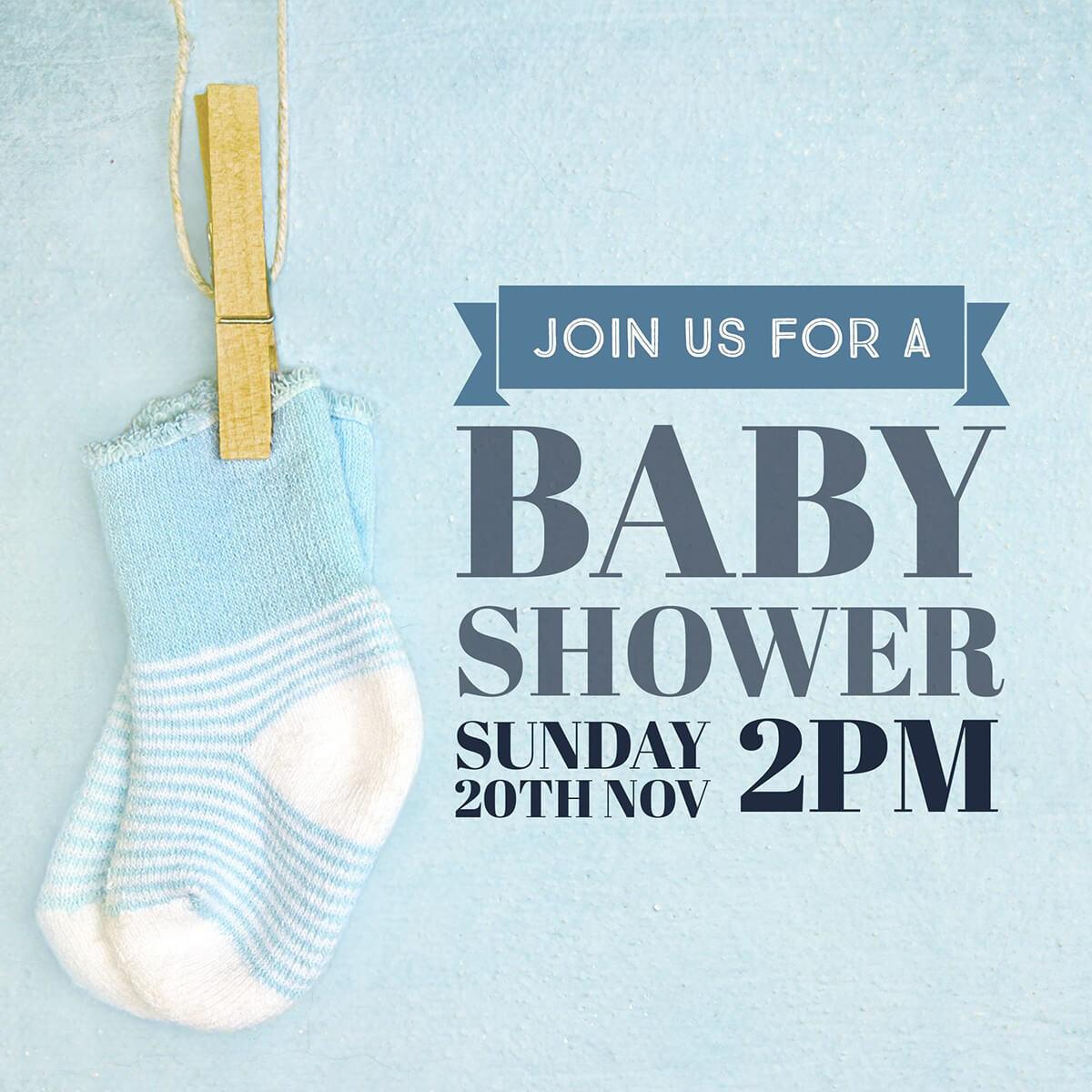 Make Your Own Baby Shower Invitations for Free