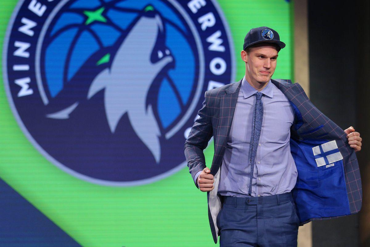 Lauri Markkanen had the Finnish flag sewn into his NBA Draft suit