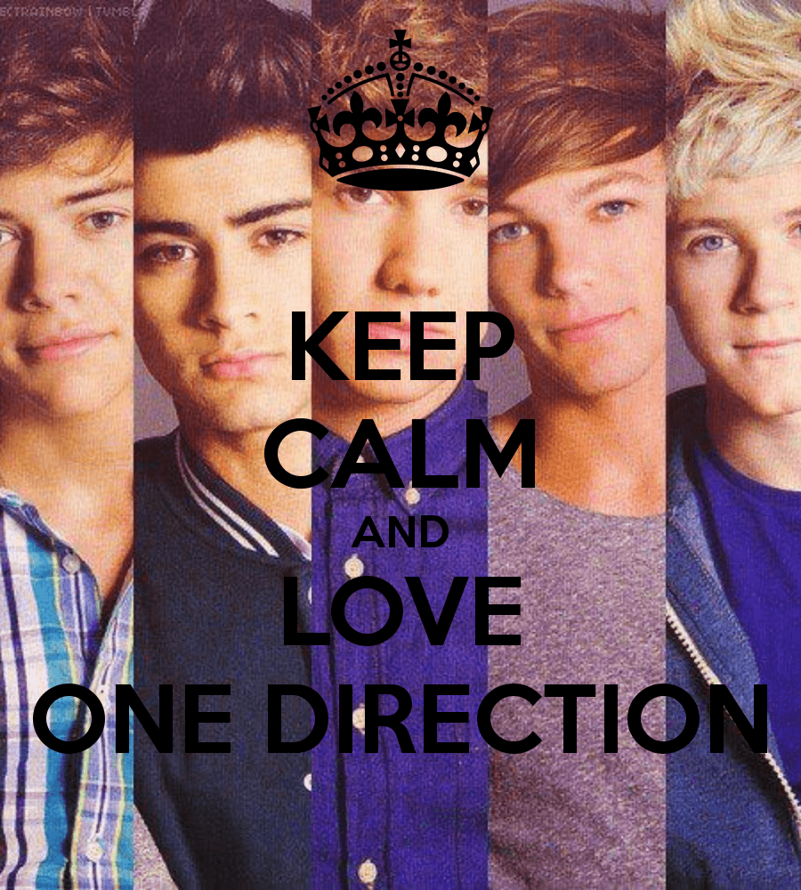 keep calm and be a directioner