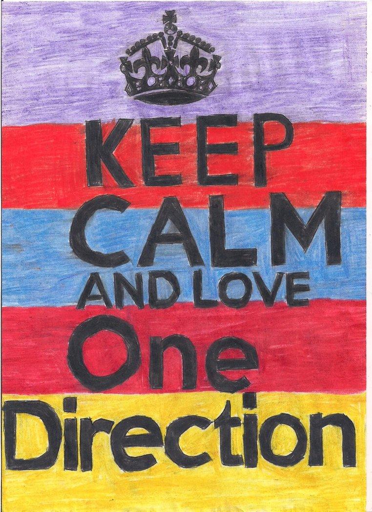 Keep Calm Wallpaper One Direction