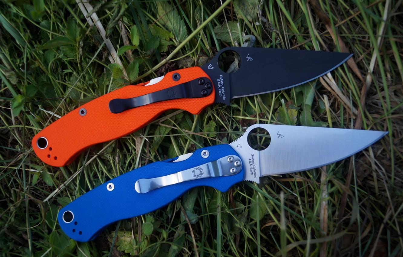 Wallpaper Spyderco, M CTS XHP, Paramilitary For Desktop
