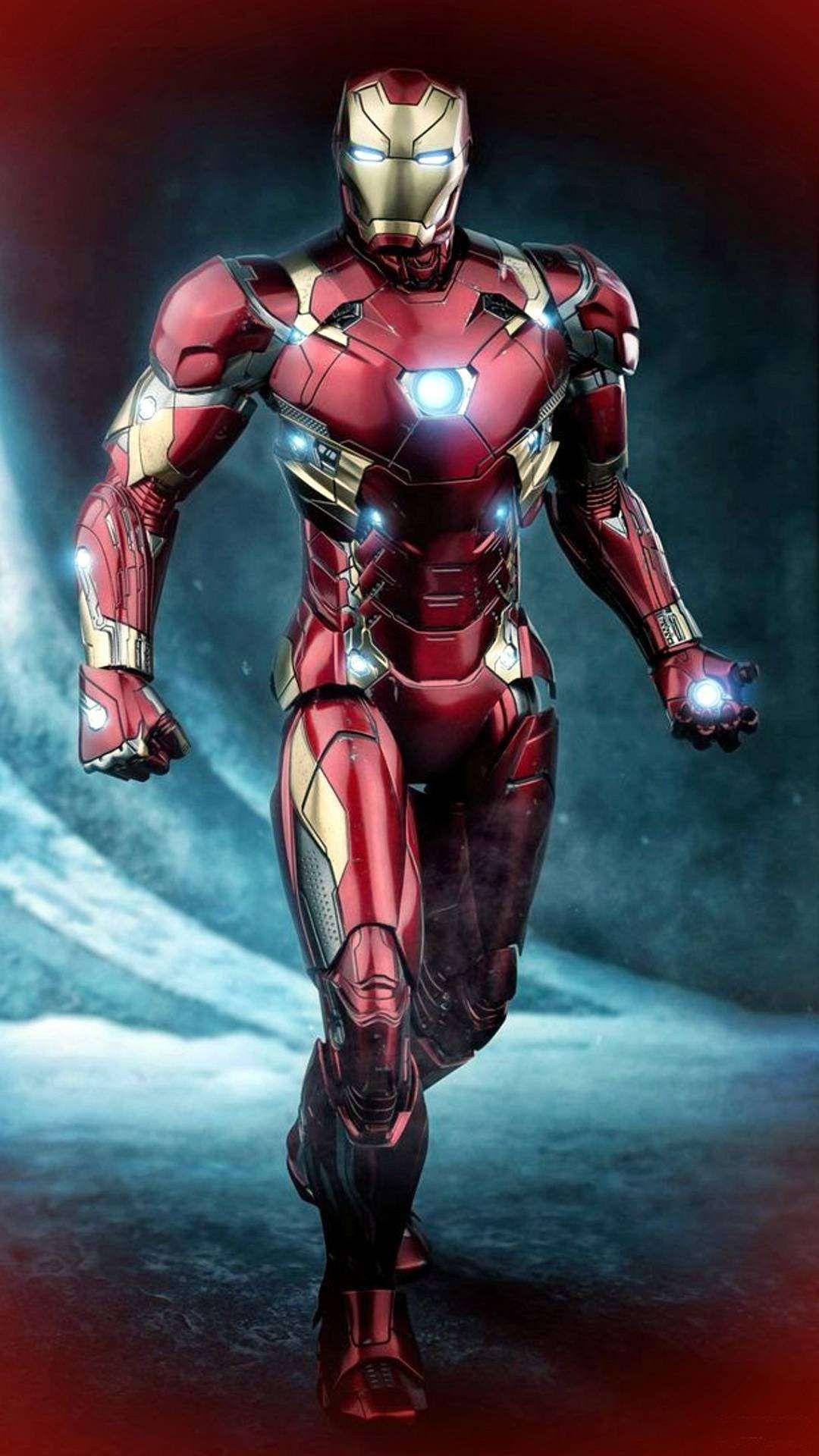 Iron Man New Mark 45 iPhone Wallpaper. iPhone Wallpaper in 2019