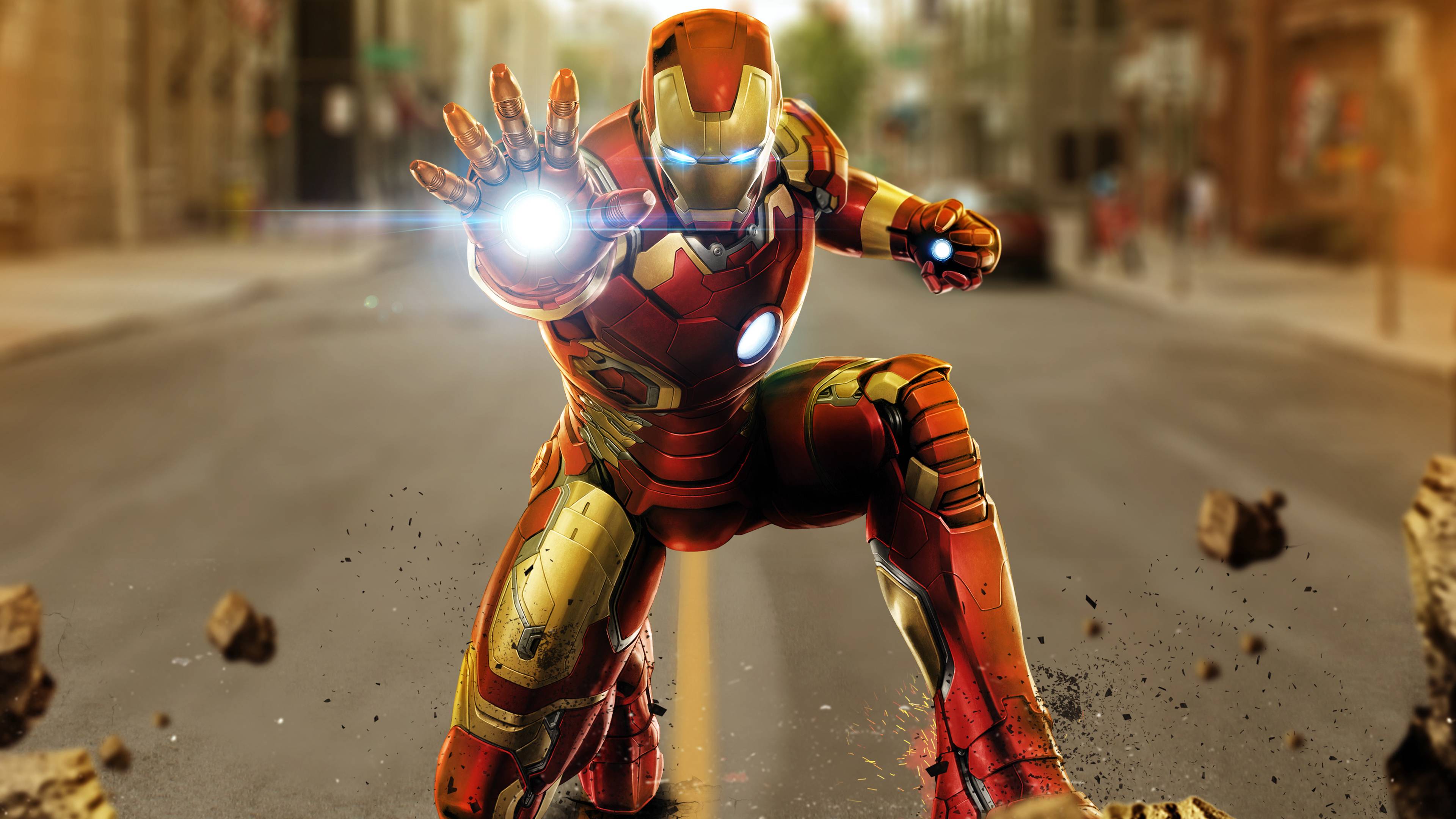 Iron Man Artwork 4K Wallpaper