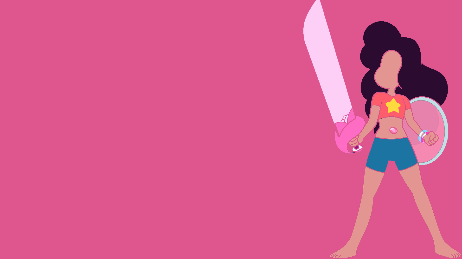 A minimalist wallpaper of the best fusion