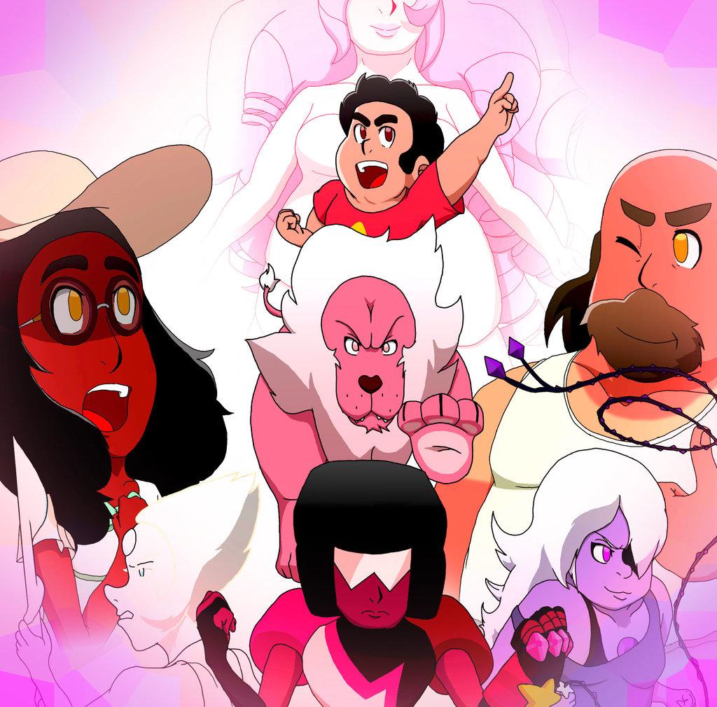 Group of Steven Universe Characters Wallpaper