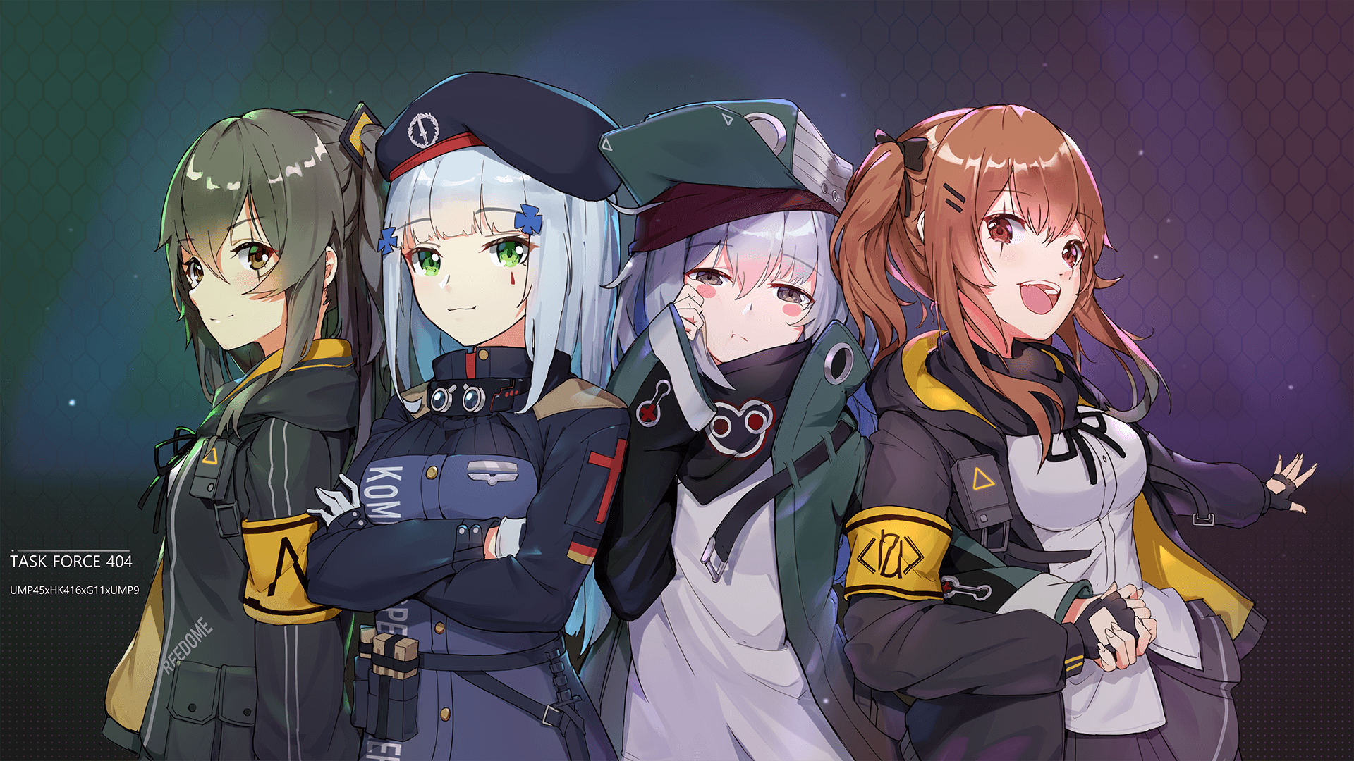 G11 And HK416 Girls Frontline Wallpapers - Wallpaper Cave