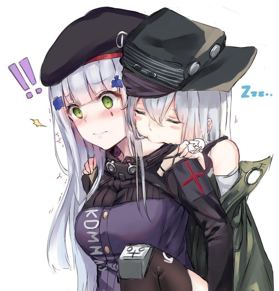 HK416, G11. Girls' Frontline. Girls frontline, Beautiful