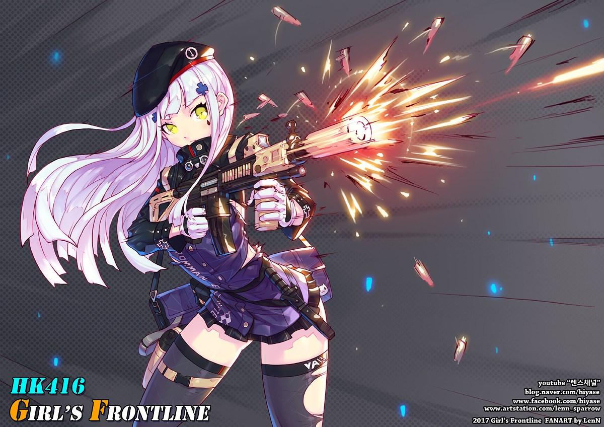 G11 And Hk416 Girls Frontline Wallpapers Wallpaper Cave 